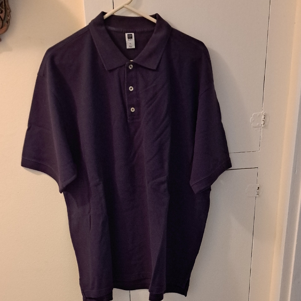 GAP SELECT ~ Men's S/S Polo Shirt ~ Purple ~ Size: X-Large ~ NWOT